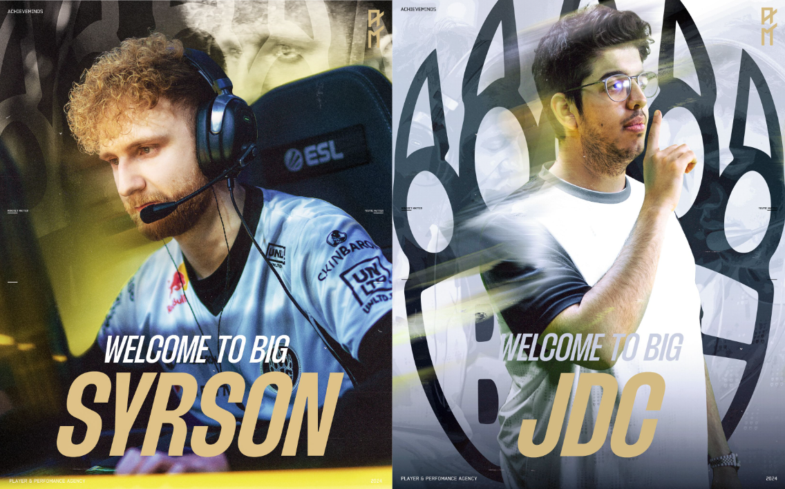 Portrait of pro player syrsoN and JDC